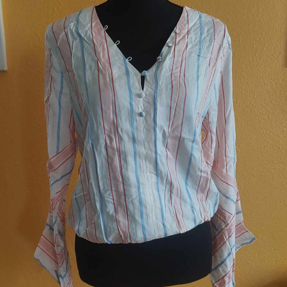 Marc New York wing sleeve top